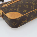 LOUIS VUITTON Monogram Marly Dragonne GM Clutch Bag M51825 LV Auth 195208A-15