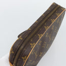 LOUIS VUITTON Monogram Marly Dragonne GM Clutch Bag M51825 LV Auth 195208A-6