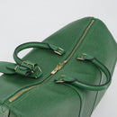 LOUIS VUITTON Epi Keepall 50 Boston Bag Green M42964 LV Auth 195209V-6