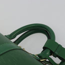LOUIS VUITTON Epi Keepall 50 Boston Bag Green M42964 LV Auth 195209V-8