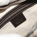 GUCCI GG Supreme Shoulder Bag PVC Beige Gold 233268 Auth 195210-17