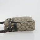 GUCCI GG Supreme Shoulder Bag PVC Beige Gold 233268 Auth 195210-5