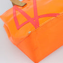 LOUIS VUITTON Monogram Vernis Fluo Reade PM Hand Bag Orange M91905 Auth 195212-16