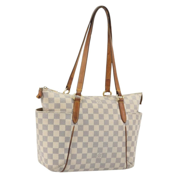 LOUIS VUITTON Damier Azur Totally PM Tote Bag N41280 LV Auth 195214