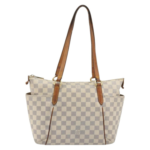LOUIS VUITTON Damier Azur Totally PM Tote Bag N41280 LV Auth 195214
