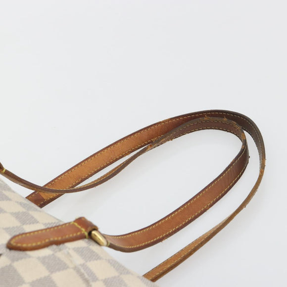 LOUIS VUITTON Damier Azur Totally PM Tote Bag N41280 LV Auth 195214