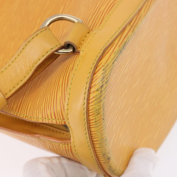 LOUIS VUITTON Epi Gobelins Backpack Yellow M52299 LV Auth 195215