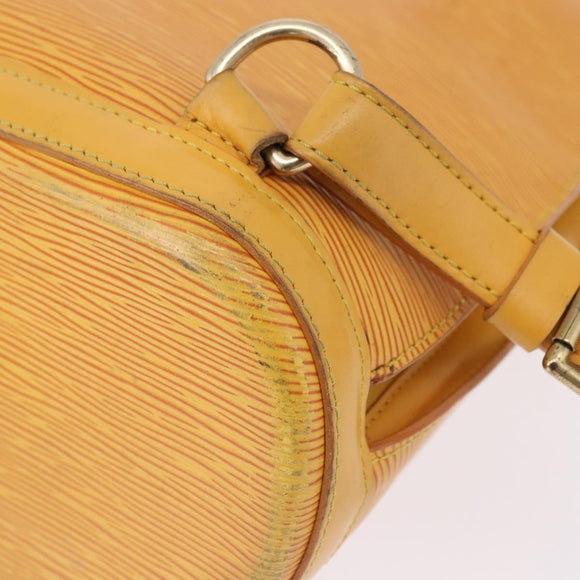 LOUIS VUITTON Epi Gobelins Backpack Yellow M52299 LV Auth 195215