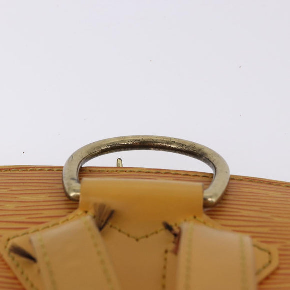 LOUIS VUITTON Epi Gobelins Backpack Yellow M52299 LV Auth 195215