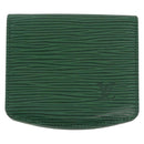 LOUIS VUITTON Monogram Epi Coin Purse 2 Set Green LV Auth 195219-2