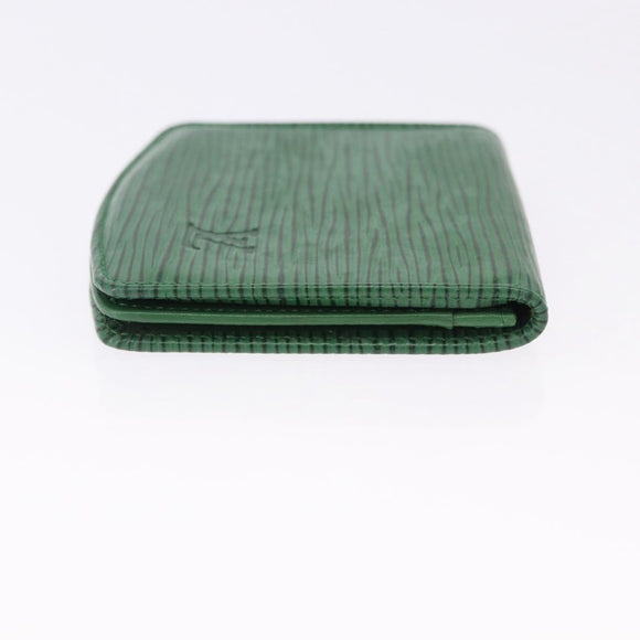 LOUIS VUITTON Monogram Epi Coin Purse 2 Set Green LV Auth 195219