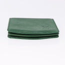 LOUIS VUITTON Monogram Epi Coin Purse 2 Set Green LV Auth 195219-6