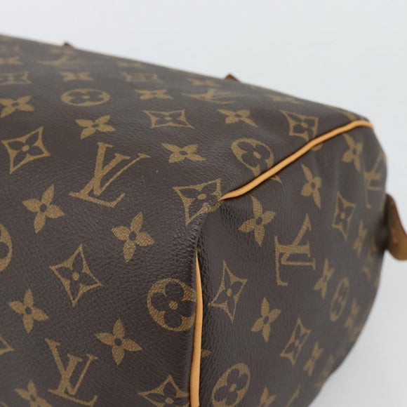 LOUIS VUITTON Monogram Speedy 25 Hand Bag M41528 LV Auth 195221SAV