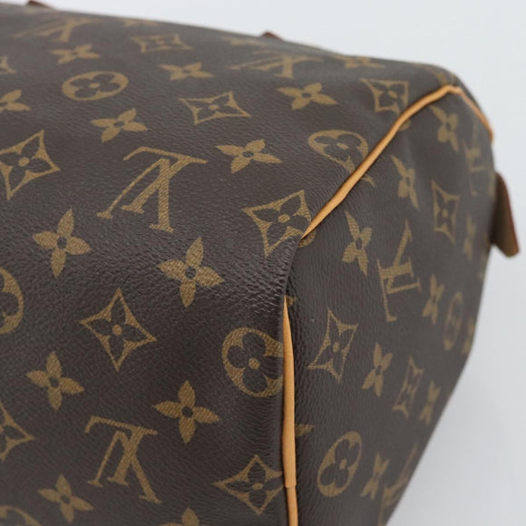LOUIS VUITTON Monogram Speedy 25 Hand Bag M41528 LV Auth 195221SAV