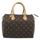 LOUIS VUITTON Monogram Speedy 25 Hand Bag M41528 LV Auth 195221SAV-13
