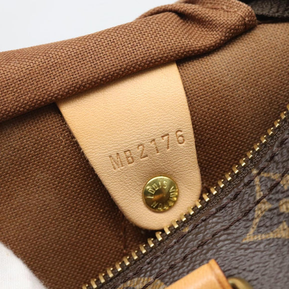 LOUIS VUITTON Monogram Speedy 25 Hand Bag M41528 LV Auth 195221SAV