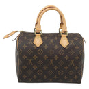 LOUIS VUITTON Monogram Speedy 25 Hand Bag M41528 LV Auth 195221SAV-2