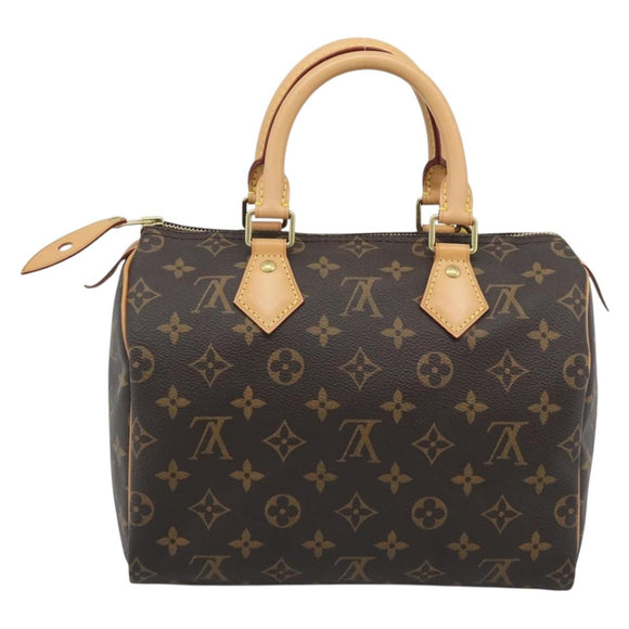 LOUIS VUITTON Monogram Speedy 25 Hand Bag M41528 LV Auth 195221SAV