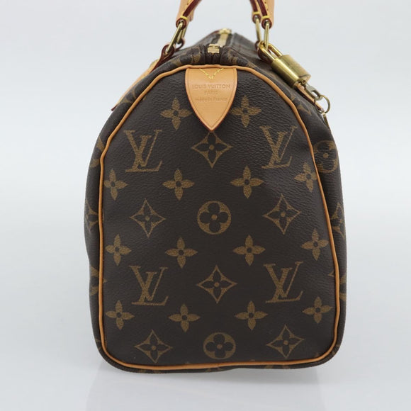 LOUIS VUITTON Monogram Speedy 25 Hand Bag M41528 LV Auth 195221SAV