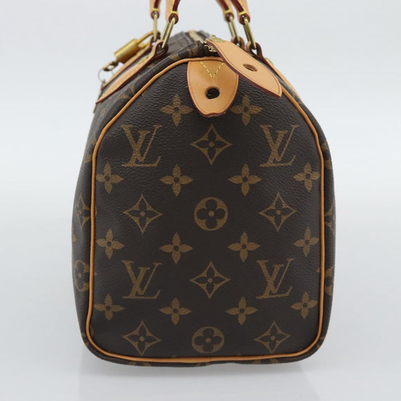 LOUIS VUITTON Monogram Speedy 25 Hand Bag M41528 LV Auth 195221SAV
