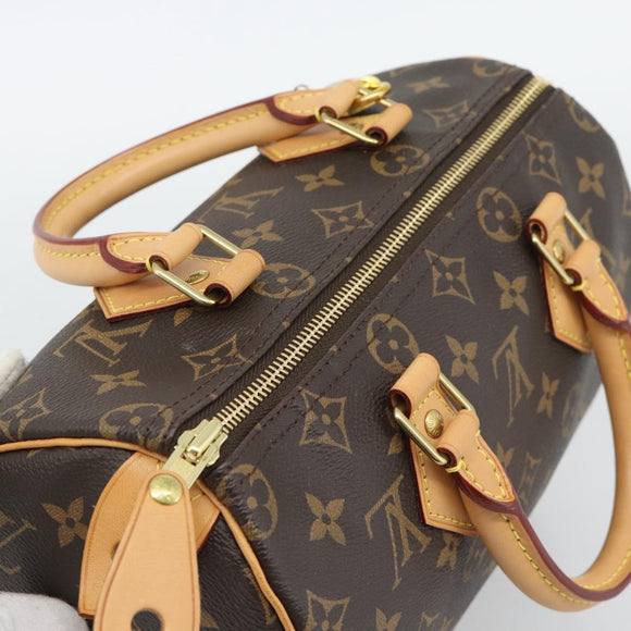 LOUIS VUITTON Monogram Speedy 25 Hand Bag M41528 LV Auth 195221SAV