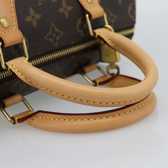 LOUIS VUITTON Monogram Speedy 25 Hand Bag M41528 LV Auth 195221SAV