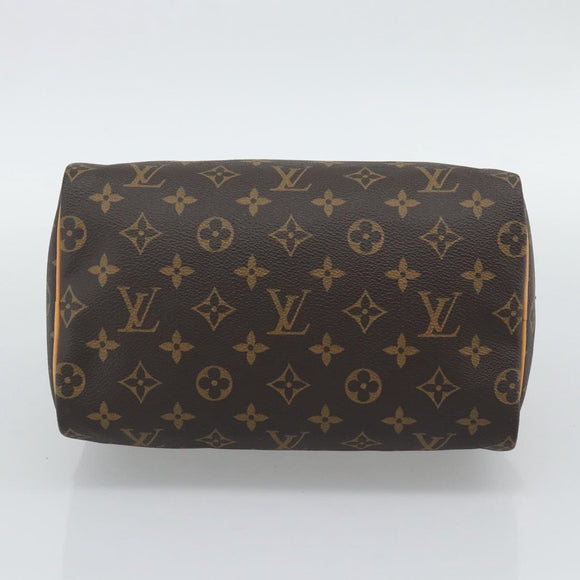 LOUIS VUITTON Monogram Speedy 25 Hand Bag M41528 LV Auth 195221SAV