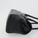 PRADA Shoulder Bag Leather Black Silver Auth 195224V-4