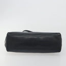 PRADA Shoulder Bag Leather Black Silver Auth 195224V-9