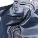 Christian Dior Trotter Canvas Shoulder Bag Black Silver Auth 195229V-19