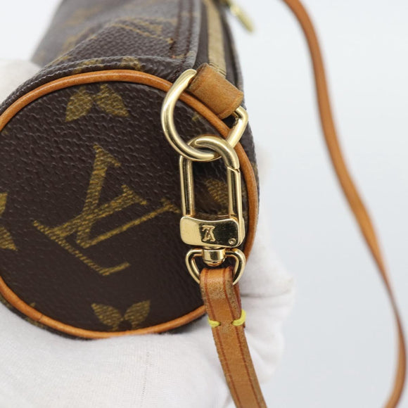 LOUIS VUITTON Monogram Papillon Pouch LV Auth 195230V