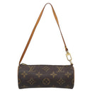 LOUIS VUITTON Monogram Papillon Pouch LV Auth 195230V-13