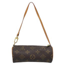 LOUIS VUITTON Monogram Papillon Pouch LV Auth 195230V-2