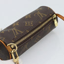 LOUIS VUITTON Monogram Papillon Pouch LV Auth 195230V-6