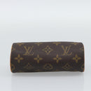 LOUIS VUITTON Monogram Papillon Pouch LV Auth 195230V-5