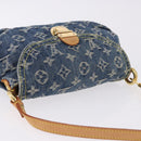 LOUIS VUITTON Monogram Denim Mini Preity Shoulder Bag Blue M95050 Auth 195231SAM-7