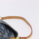 LOUIS VUITTON Monogram Denim Mini Preity Shoulder Bag Blue M95050 Auth 195231SAM-9