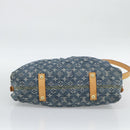 LOUIS VUITTON Monogram Denim Neo Cabby GM Hand Bag 2way Blue M95350 Auth 195232V-5