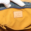 LOUIS VUITTON Monogram Denim Neo Cabby GM Hand Bag 2way Blue M95350 Auth 195232V-20