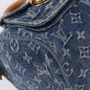 LOUIS VUITTON Monogram Denim Neo Speedy Hand Bag Blue M95019 LV Auth 195233SAV-9