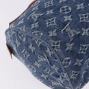 LOUIS VUITTON Monogram Denim Neo Speedy Hand Bag Blue M95019 LV Auth 195233SAV-15