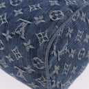 LOUIS VUITTON Monogram Denim Neo Speedy Hand Bag Blue M95019 LV Auth 195233SAV-16