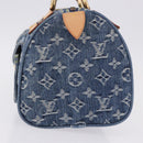 LOUIS VUITTON Monogram Denim Neo Speedy Hand Bag Blue M95019 LV Auth 195233SAV-3