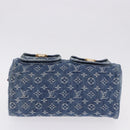 LOUIS VUITTON Monogram Denim Neo Speedy Hand Bag Blue M95019 LV Auth 195233SAV-5