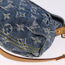 LOUIS VUITTON Monogram Denim Mini Preity Shoulder Bag Blue M95050 Auth 195235SAM-16