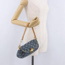 LOUIS VUITTON Monogram Denim Mini Preity Shoulder Bag Blue M95050 Auth 195235SAM-24