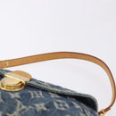 LOUIS VUITTON Monogram Denim Mini Preity Shoulder Bag Blue M95050 Auth 195235SAM-8