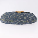 LOUIS VUITTON Monogram Denim Mini Preity Shoulder Bag Blue M95050 Auth 195235SAM-5