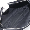 FENDI Chain Shoulder Bag Velor Black Auth 195236A-11