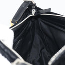 FENDI Chain Shoulder Bag Velor Black Auth 195236A-20